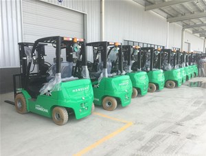 合肥長(zhǎng)安叉車80臺(tái)鋰電叉車